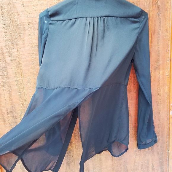 Free People~Best of Both Worlds Panel Blouse~Small - Picture 6 of 7